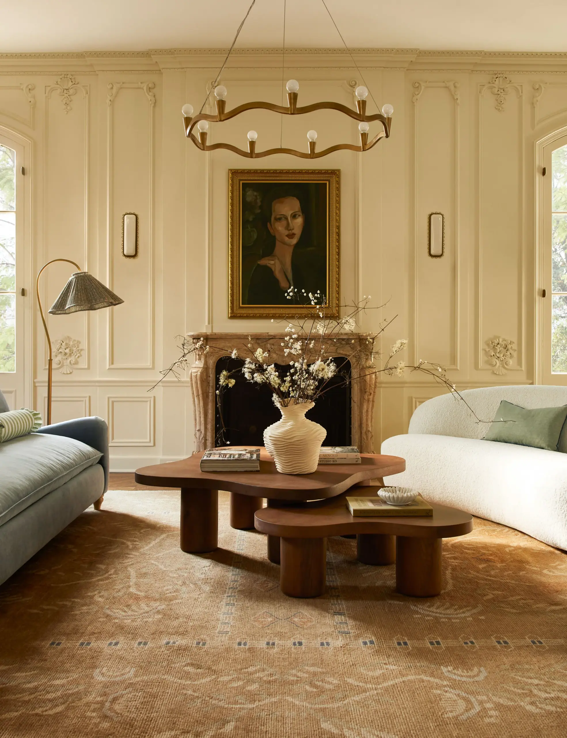 Theda Hand Knotted Woolen Area Rug - Image 4