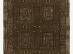 Tahj Hand Knotted Woolen Area Rug